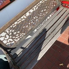 ベンチあげますの画像