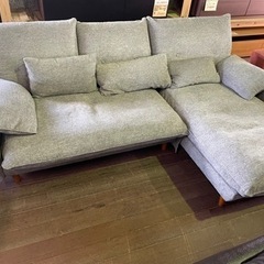 カウチソファー！グレー！18万円ヲ49,800円