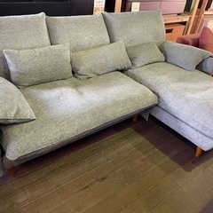 カウチソファー！グレー！18万円ヲ49,800円