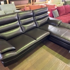 カウチソファー！本革オイル塗装！30万円ヲ84,800円