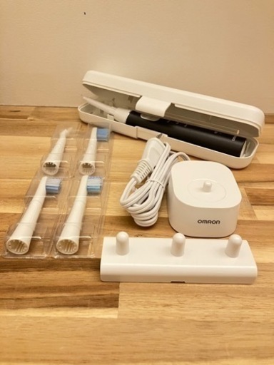 オムロン OMRON 音波式電動歯ブラシ　HT-B324-BK ブラック