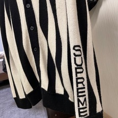 【美品】最終値引き‼️ Supreme シュプリーム✖️ラコステ　コラボ　ウールカーディガン②の画像