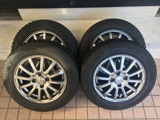 アルミホイール付きスタッドレスタイヤ ４本セット