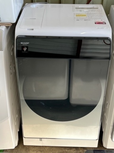 大阪限定●配送無料●2021年●SHARP●ES-W113●洗濯乾燥機