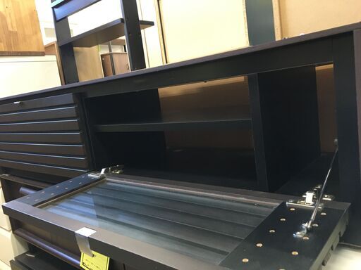 ①ニトリ TV台 TVボード テレビ台 テレビボード ブラウン系 茶色 おしゃれ 幅150cm 収納 北欧 モダン DVD収納 ブルーレイ収納 TVラック AVラック 堺市 石津【ジャングルジャングルサカイ石津店】