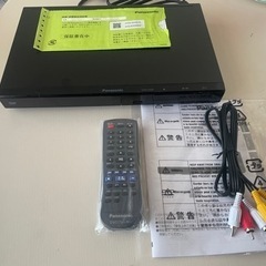【新品】パナソニックDVDプレーヤー（2017年製）