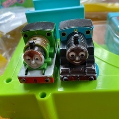お話中 中古　おふろDEミニカー　機関車トーマスの画像