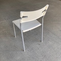 IKEA ★椅子8脚★イス　8個　軽量　イケア　パイプ椅子　会議用椅子の画像