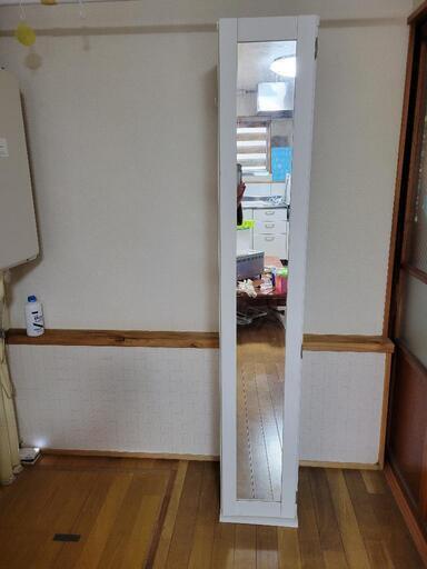 【お取引中】全身鏡・コンセント付きドレッサー