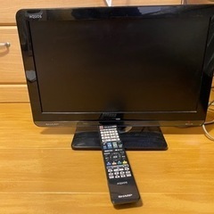 (決まりました)AQUOS 19型テレビの画像