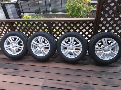 ダンロップ ウインターマックス185/65/R15 ｲﾝｾｯﾄ53  PCD100 アルミ4本セットです。
