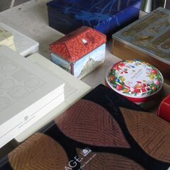 空き缶　各種の画像