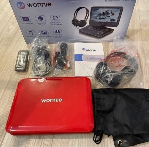wonnieポータブルDVDプレイヤー
