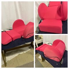 (売約済み)芦屋美整体 骨盤スリム3Dエアー CY1125-1704 ピンク 骨盤矯正 スタイル引き締め効果 美容健康 マッサージ機の画像
