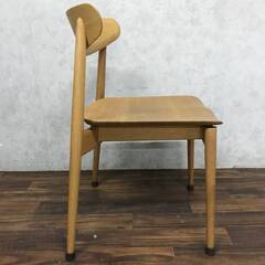 ???KI14/88　飛騨産業 キツツキ SEOTO チェア 板座 ホワイトオーク OU色 KD201N ダイニングチェア 椅子 イス 食堂椅子 インテリア 展示品 ②??? 