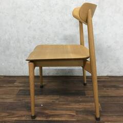 ???KI14/88　飛騨産業 キツツキ SEOTO チェア 板座 ホワイトオーク OU色 KD201N ダイニングチェア 椅子 イス 食堂椅子 インテリア 展示品 ②??? 