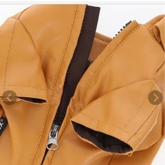 試着のみ　犬服　AVIREX（アヴィレックス）パッチドライダースＪＫＴの画像