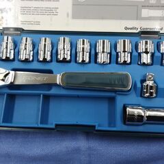 シグネット ラチェット14点セット 20565 14PIECES 20mmDRIVE 10～19mm ボルテックスソケットセット 工具 札幌市 西岡店の画像