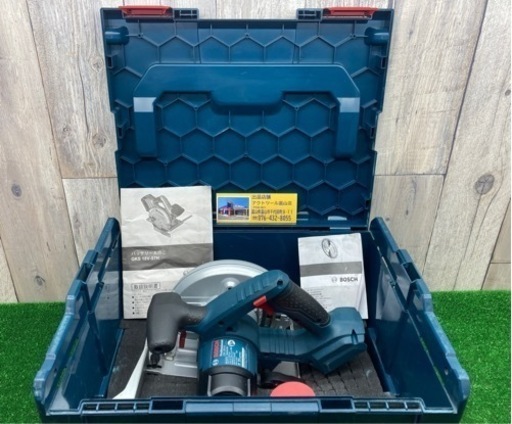 中古品　ボッシュ　充電式チップソーカッター　GKS18V-LI