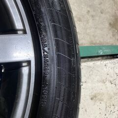 255/55R18　ホイール付タイヤ4本セット　グッドイヤー　マッドアンドスノー　ランフラット　山あり　VW トゥアレグ、アウディ Q7などに！　の画像
