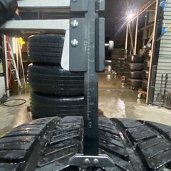 255/55R18　ホイール付タイヤ4本セット　グッドイヤー　マッドアンドスノー　ランフラット　山あり　VW トゥアレグ、アウディ Q7などに！　の画像