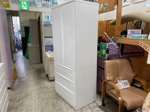 【愛品館 江戸川店】 ニトリ（NITORI）2枚扉ワードローブ ID:155-019178-007