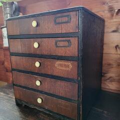 小引き出し　古道具　ヴィンテージ　アンティーク