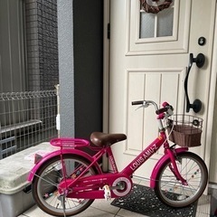 子ども用自転車　18インチ