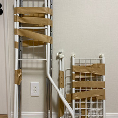 最終❣️美品ランドリーラック❣️早い者勝ち！安全・頑丈&大容量&多機能。の画像