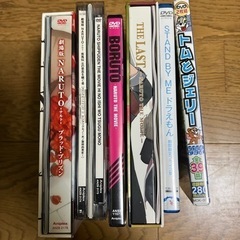 NARUTO ドラえもん トムジェリDVD