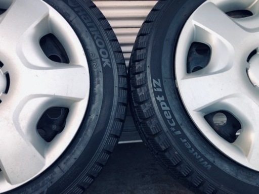 冬タイヤ 155/65R14 軽自動車コンパクトカー用ホイール付スタッドレス バリ山4本組