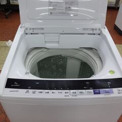 ID 010586　洗濯機日立　9K　2017年製　BW-V90BE5 日立 中古 洗濯機 9.0kg 大型 エアジェット乾燥 部屋干し 設置配