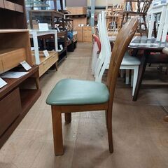 【愛品倶楽部柏店】　浜本工芸　ナラ材　ダイニング５点セット　皇室御用達　の画像