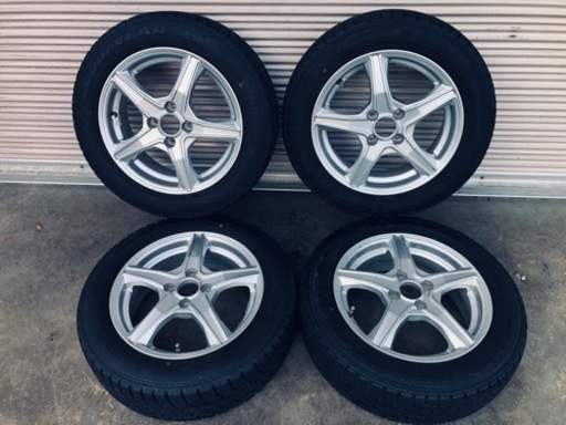 冬タイヤ 175/65R15 軽自動車コンパクトカー用アルミ付きスタッドレス4本組