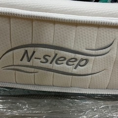 【✨処分価格✨】n-sleep ダブルマットレスフレーム込みの画像
