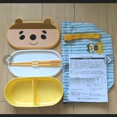 【新品未使用】ゆるキャラお弁当箱セットの画像