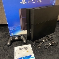 限界値下げ！プレイステーション4本体とソフト２つ