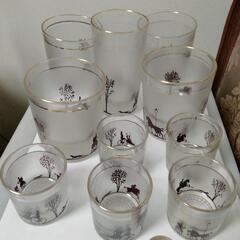 昭和　当時物　コレクション　グラス　コップ　ロック