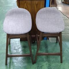 ニトリ　NITORI　カウンターテーブル＋チェア3点セット　フィルン　天板使用感有り　120×41×92の画像