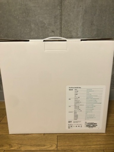 【EcoFlow 】【新品】【未使用】【未開封】ポータブル電源  Max 576Wh 出力600W