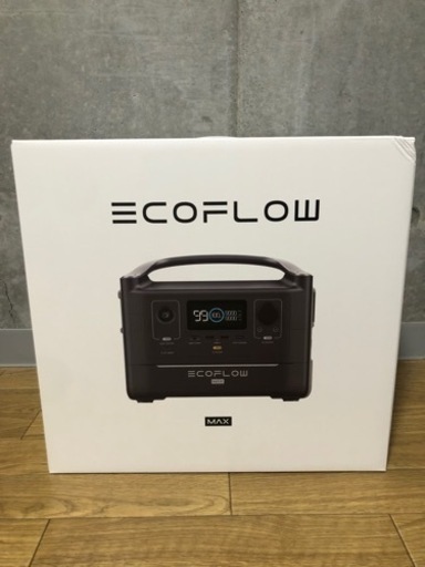 【EcoFlow 】【新品】【未使用】【未開封】ポータブル電源  Max 576Wh 出力600W