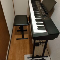 【値下げ】電子ピアノCASIO  Privia PX-350MBK(スタンド・椅子・防音マット付)