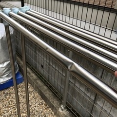 布団干しの画像