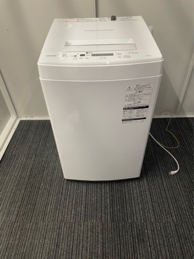 TOSHIBA 2019年　洗濯機