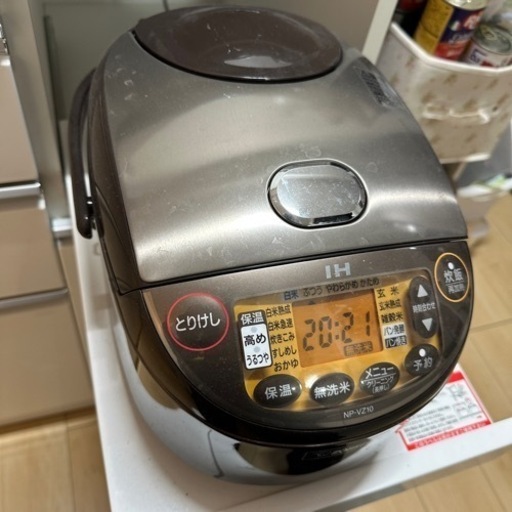 象印 IH炊飯器 2020年購入