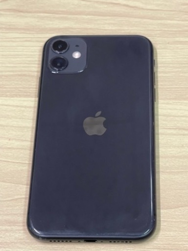 【SIMフリー】iPhone11 64GB ブラック MWLT2J/A 2022/12/06