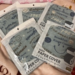 新品　トイレットペーパーカバーの画像