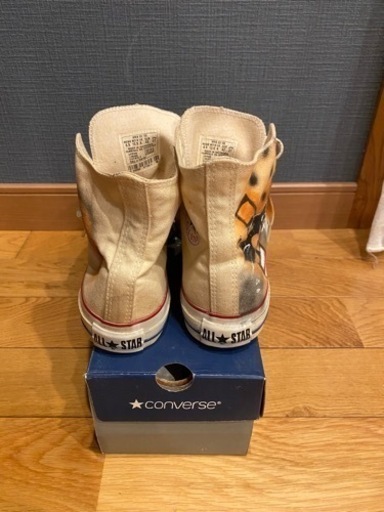 【超希少】オールスターハンドペインティングHI❗️converse【限定品】