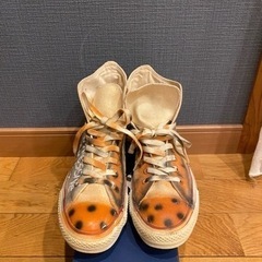 【超希少】オールスターハンドペインティングHI❗️converse【限定品】の画像
