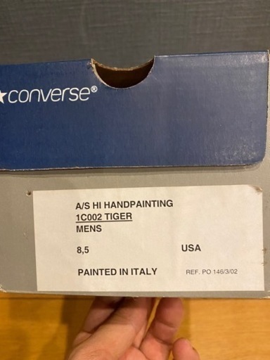 【超希少】オールスターハンドペインティングHI❗️converse【限定品】